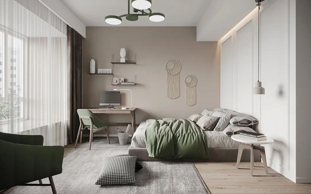 苏州复古绿空间设计 | 时尚温馨的平衡-15