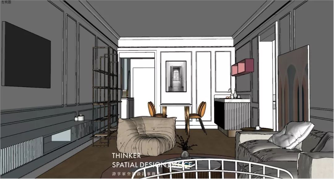 诗享家设计 | 简约混搭江山樾,温馨舒适迎接新生命-26