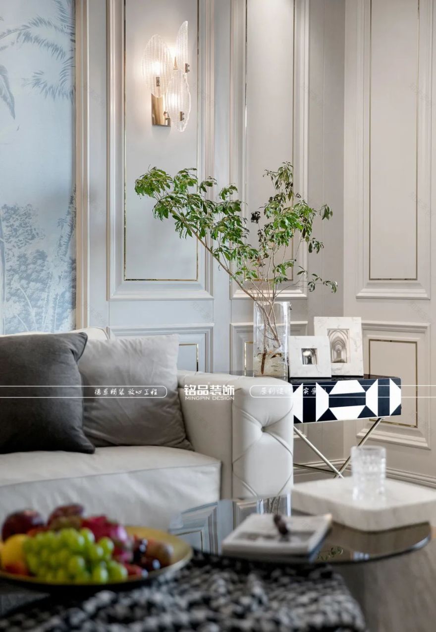 钱塘江畔意式轻奢江景房丨铭品装饰-20