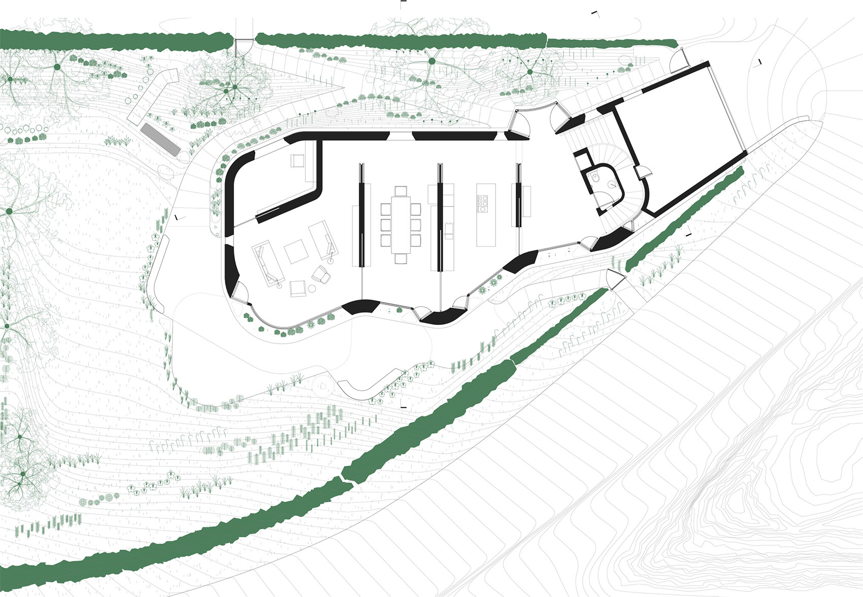 英国Ness Point崖边住宅-27