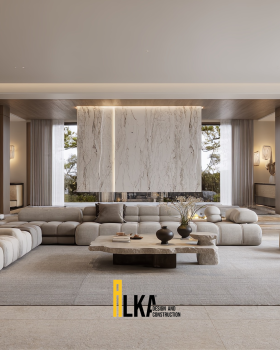 Japandi luxury villa