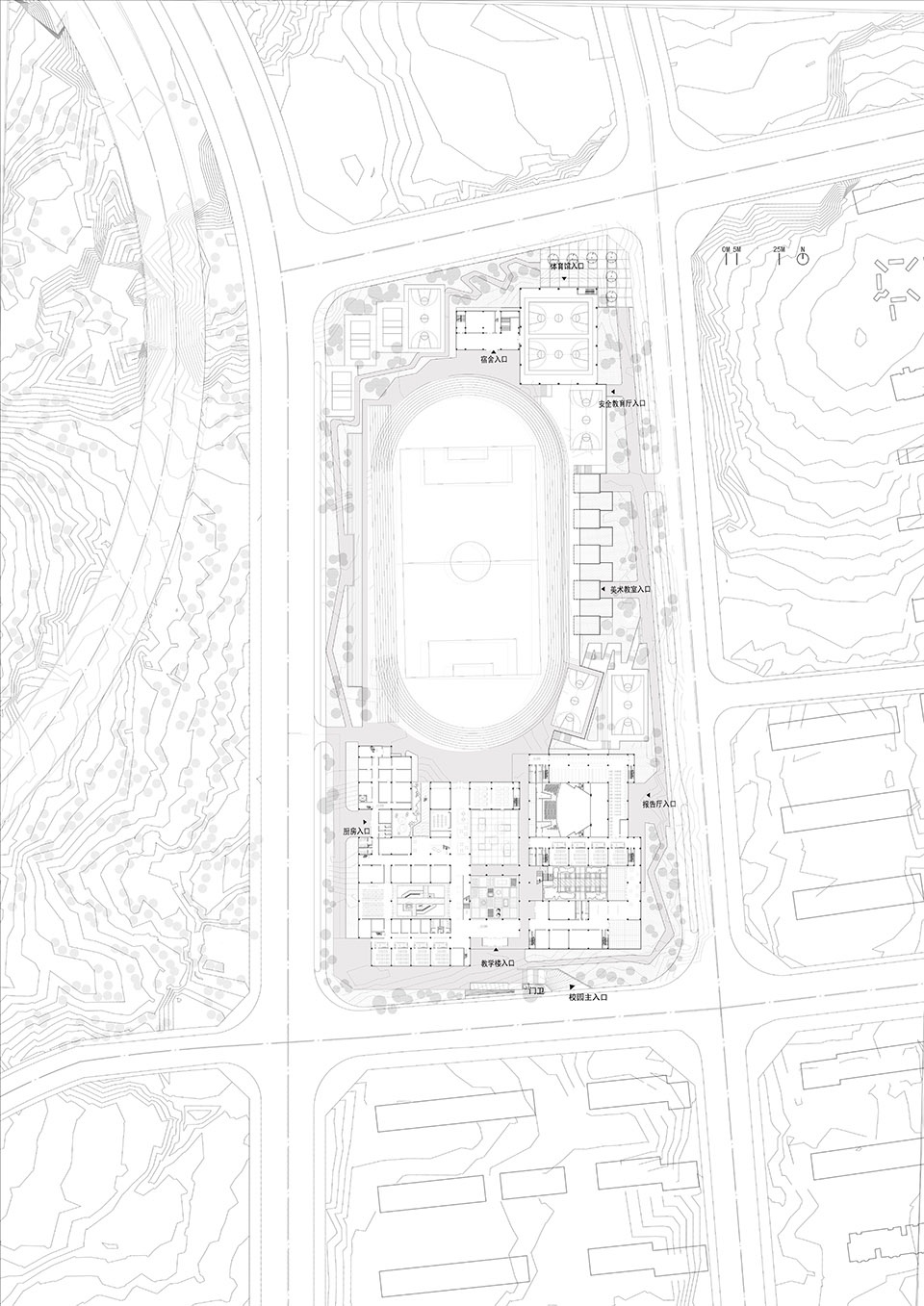 威海望海园中学丨中国威海丨清华大学建筑设计研究院有限公司-66