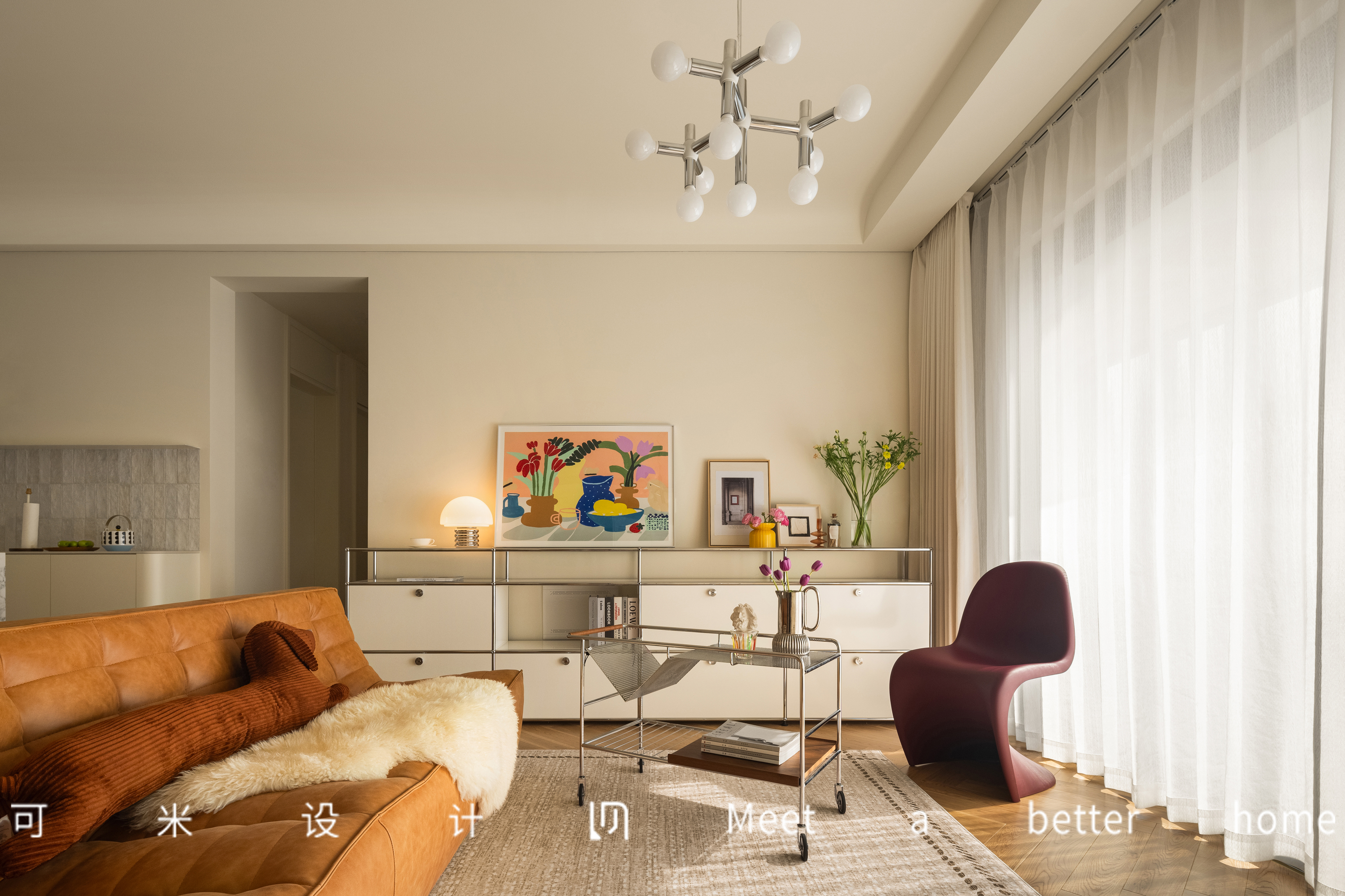 “有温度的简约”混搭风住宅设计-14