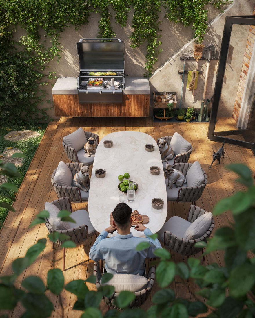 Brick Courtyard House | Barcelona-3