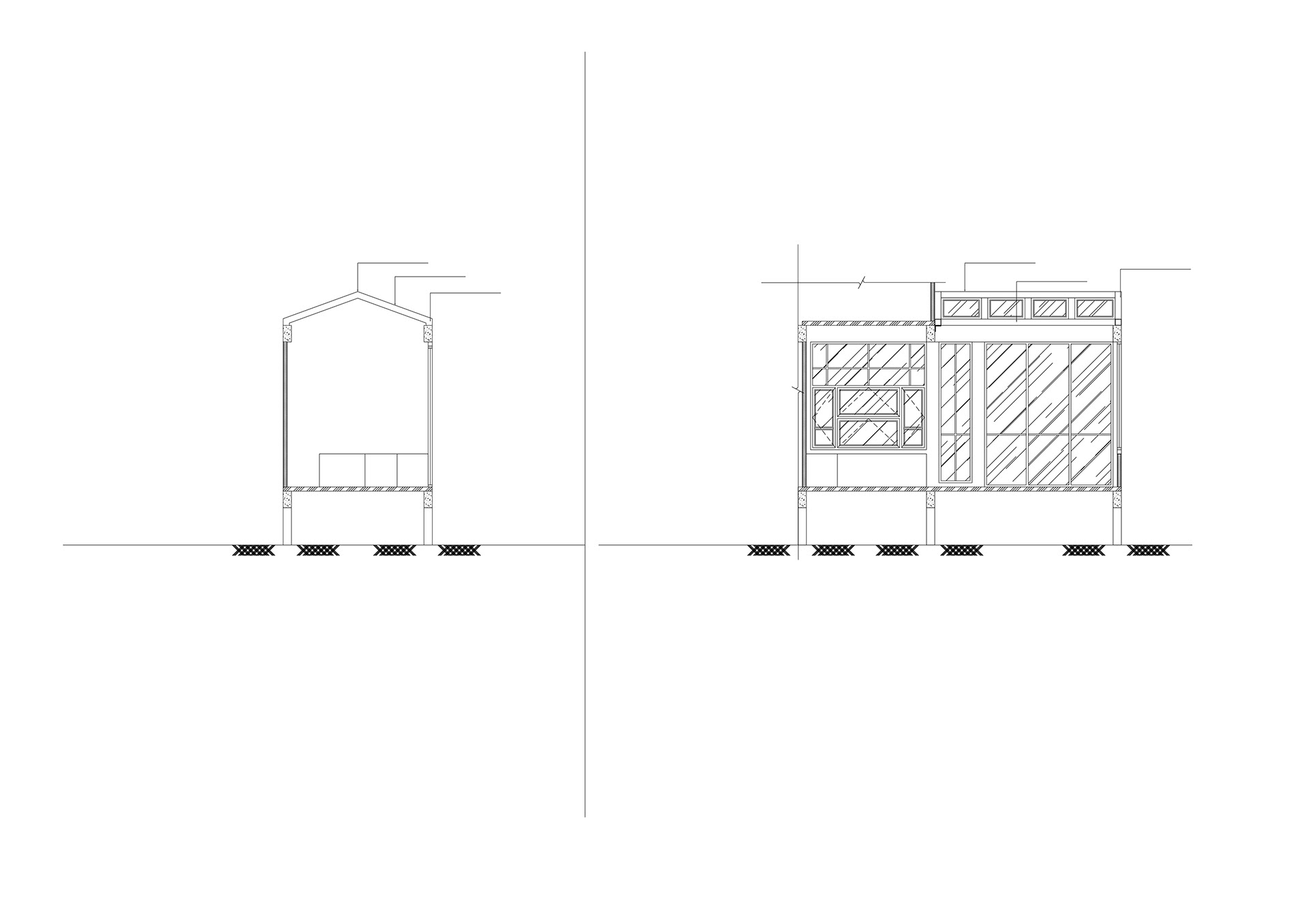 architectural drawing of residential house-31