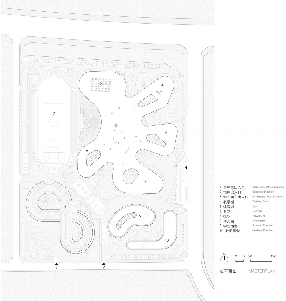 海口江东寰岛实验学校 | 融自然与现代的教育建筑典范-164