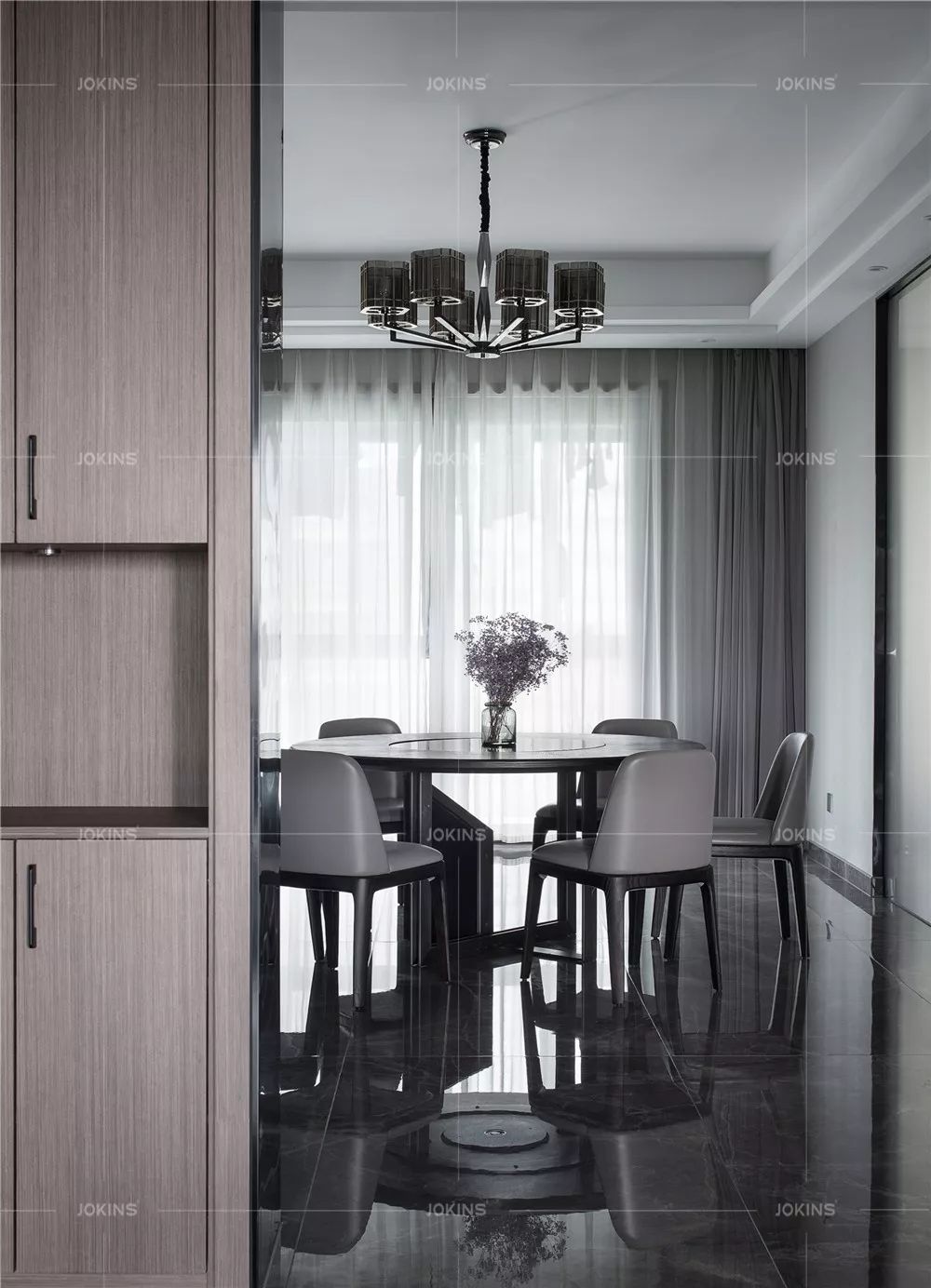 现代风格家居设计 | 翡翠滨江碧桂园·府前 1 号大平层案例-34