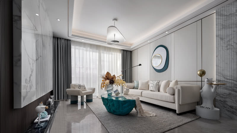 今洲银湾样板间软装丨中国广东丨东莞居铂全案软装-15