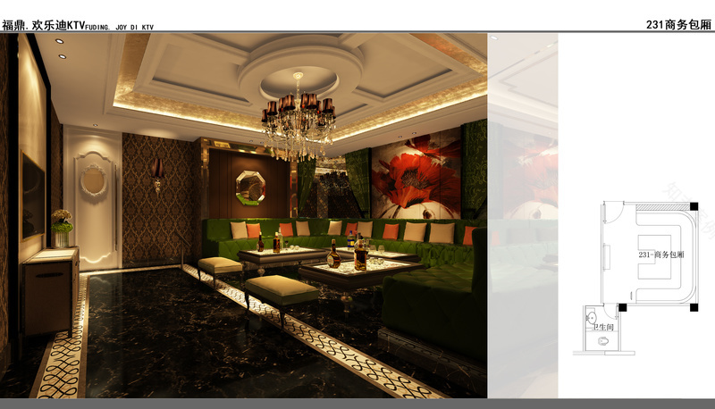 福鼎欢乐迪 KTV丨陈建春|线索 DESIGN-53