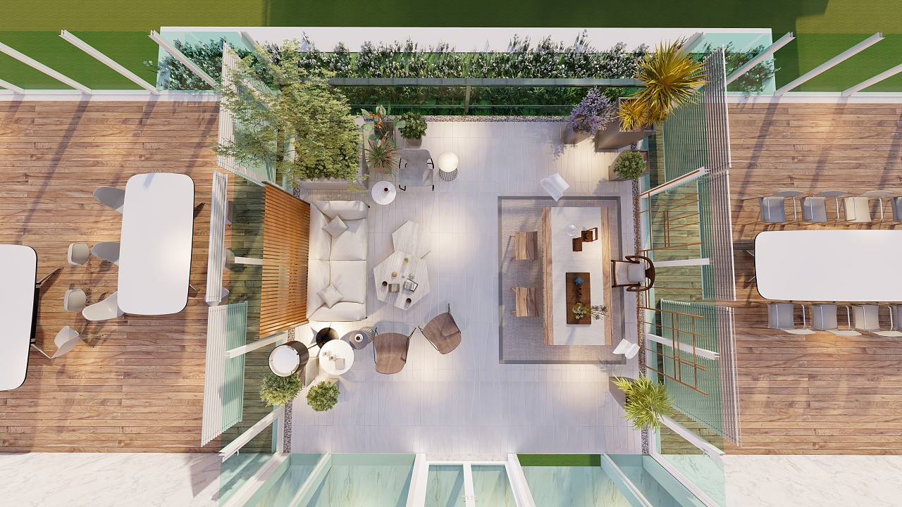 办公楼露台设计                     -7