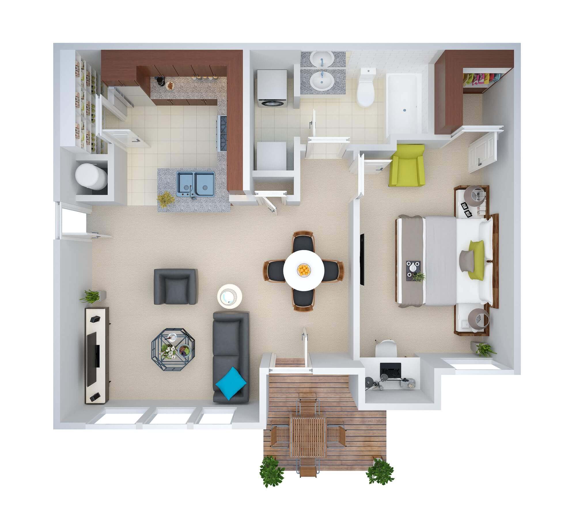 3D Floor Plan Renderings Columbus, Ohio | The 2D3D Floor Plan Company-26