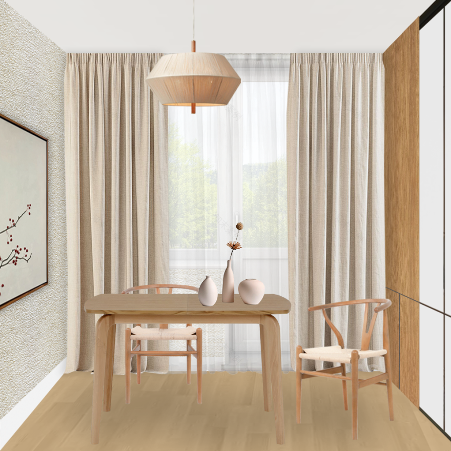 Japandi apartment for a creative family-8