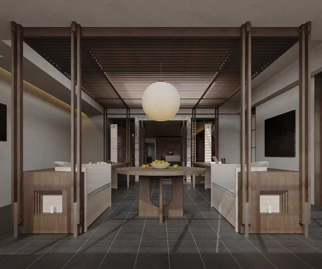 禅意私人会客厅，置身游园循隐宁静之处--1