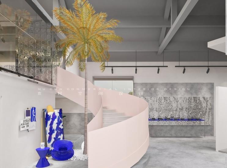 工业侘寂风女装店怎么设计更高端-1