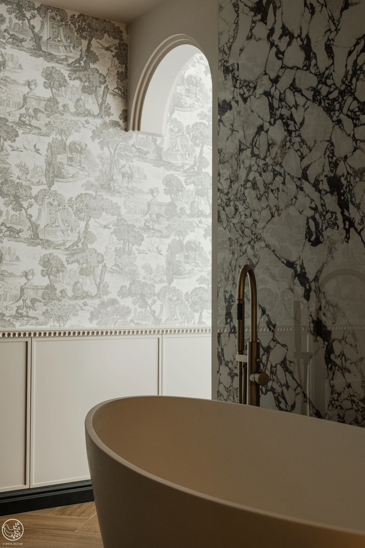 300㎡跃层，在光与曲线里，把生活安稳下来-43