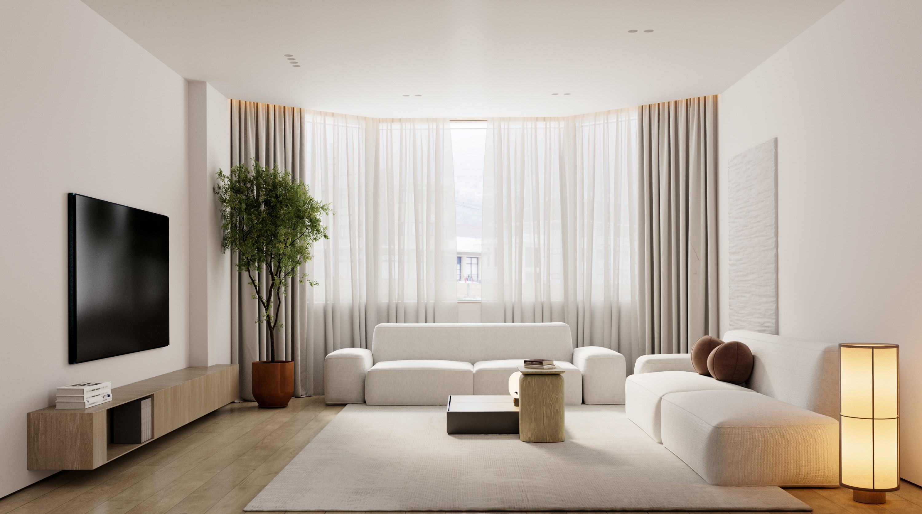 110m2 室内经典现代风设计丨中国广州-4