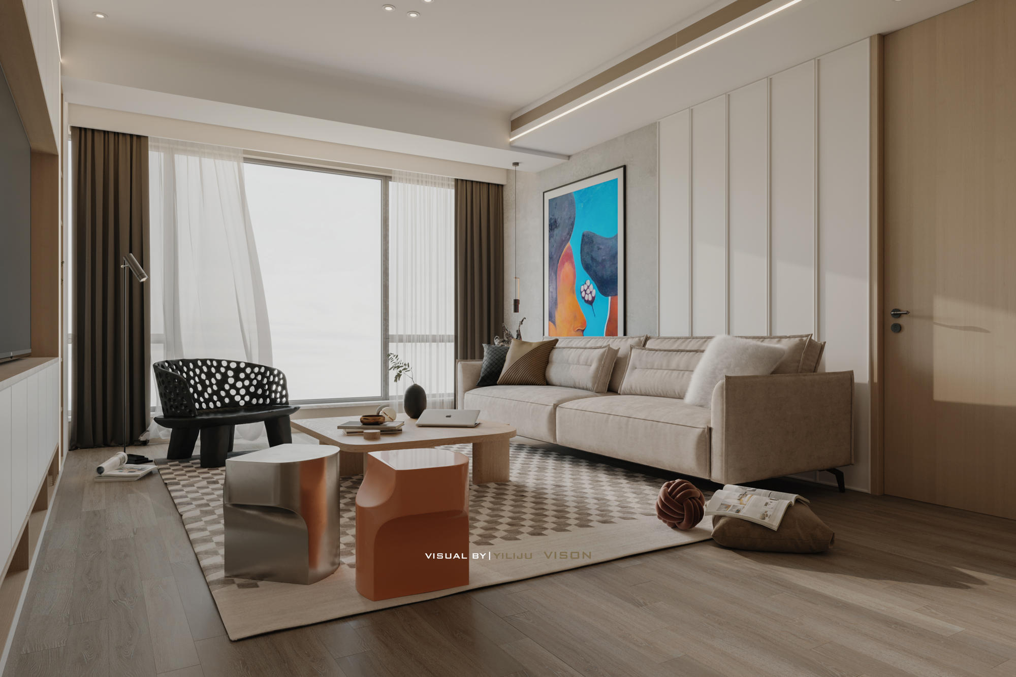 春·吾悦设计 · 简约公寓的现代美学-8