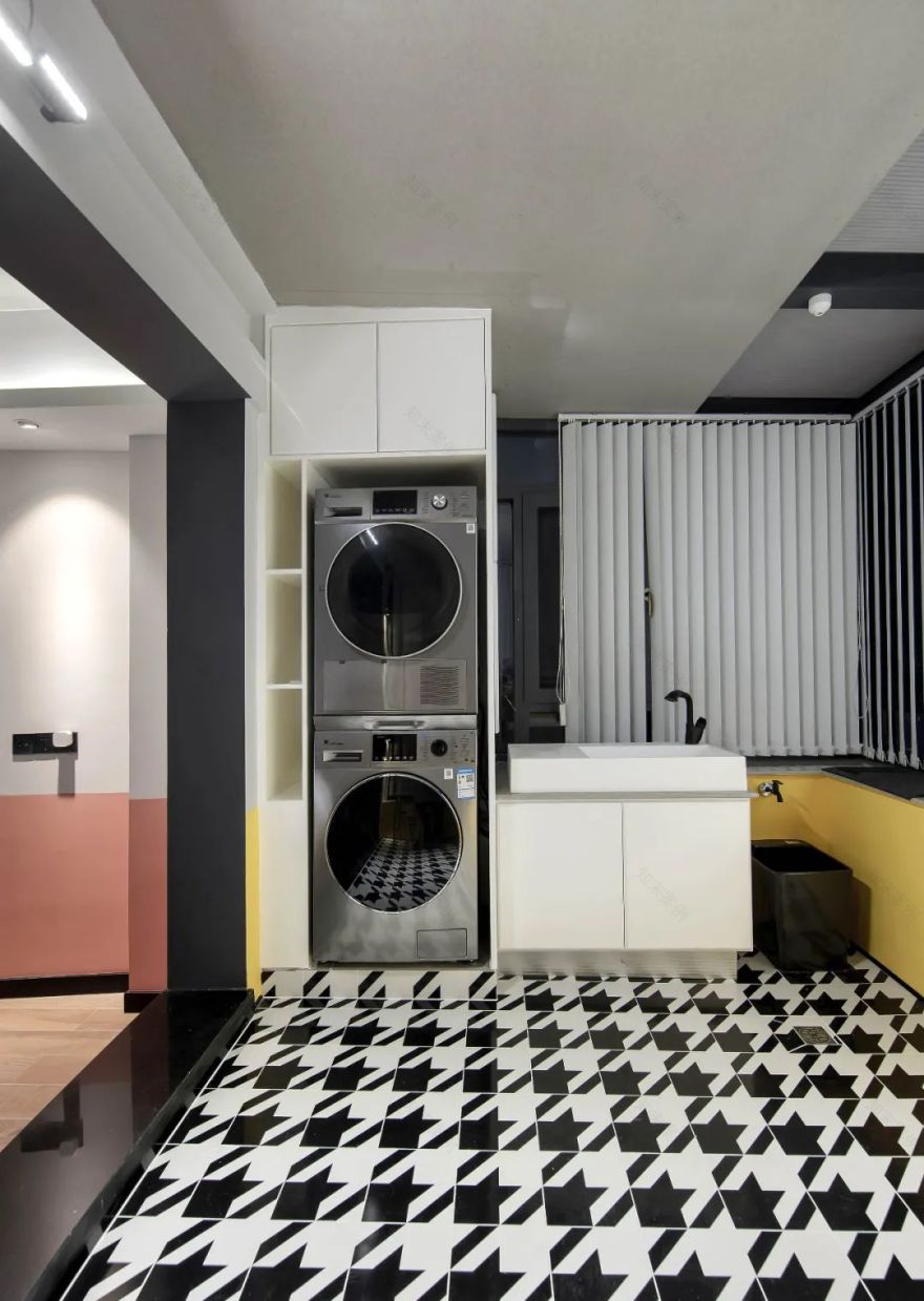 打破常规,动感十足的两居室设计 | 邦辰设计-129