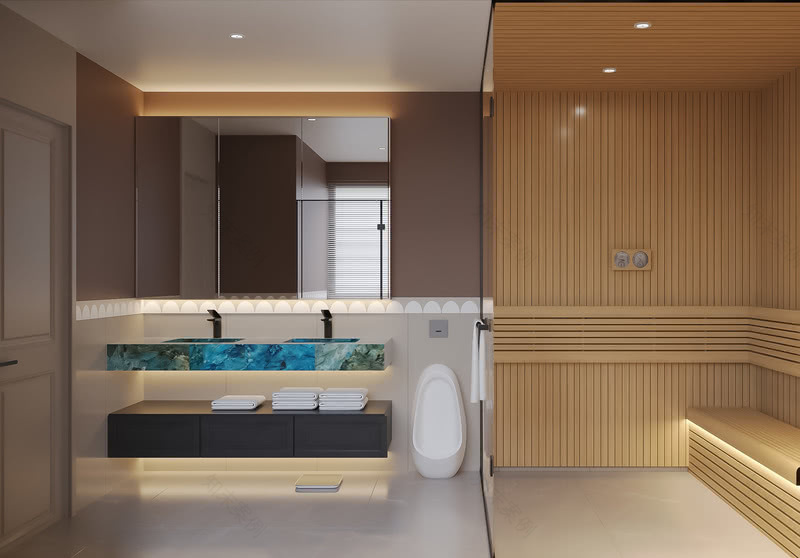 贵阳恒大新世界 800 平米别墅中式风格设计丨中国贵阳丨贵州諾克设计有限公司-61