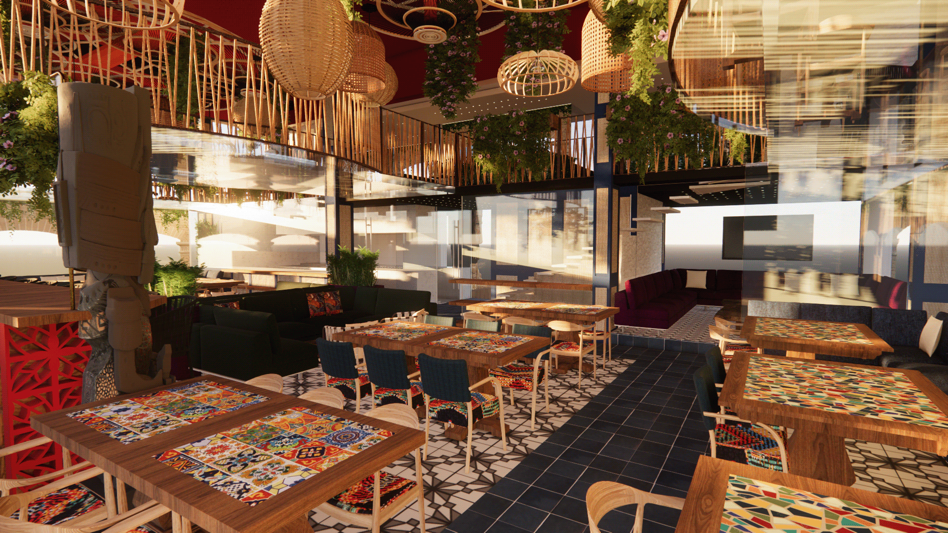 Santa Cabrona Mexican Restaurant Design-2