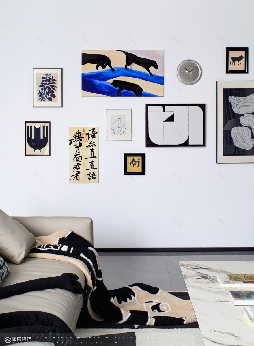 122 平现代风打造活力空间丨琢信装饰-14