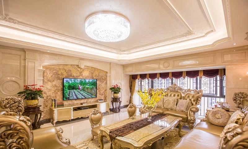皇家欧式大平层，打造奢华空间新境界-3