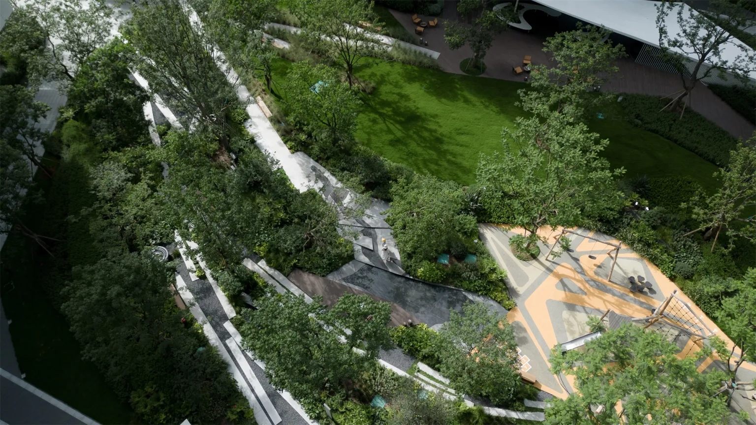 成都麓湖生态城·沚院住宅景观丨中国成都丨纬图-28