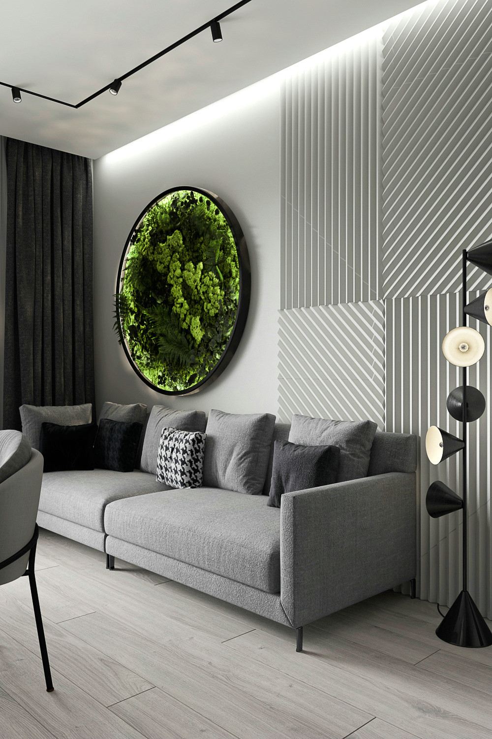 现代灰色质感住宅设计探秘-0