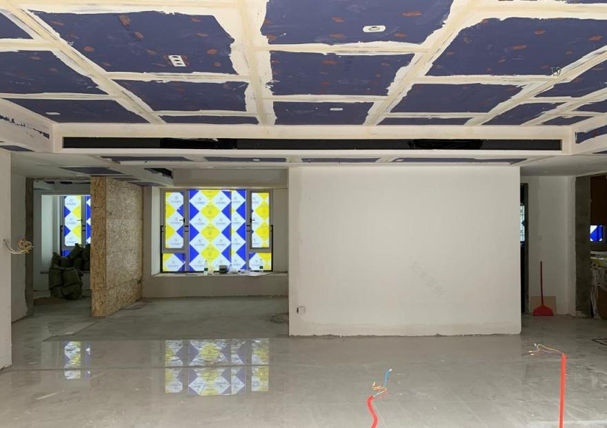 FunHouse 方室设计丨平层丨打破户型定式,楔进书房空间-53