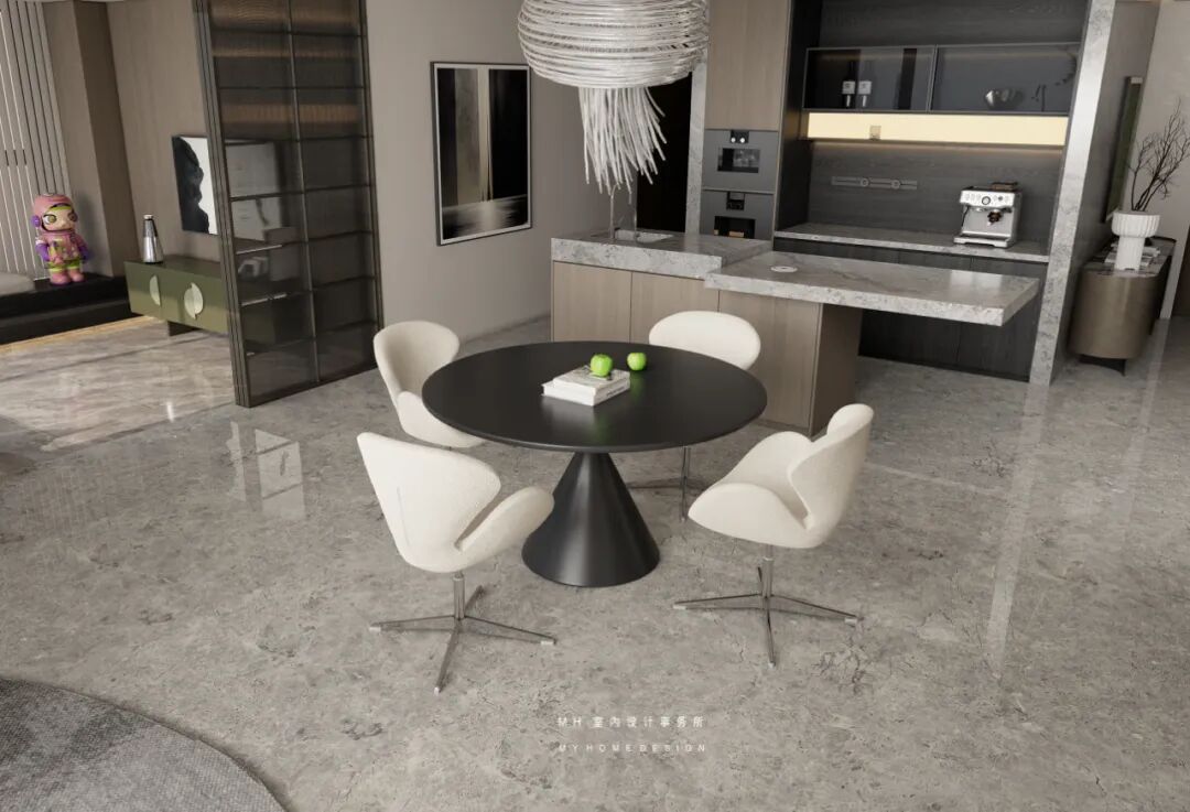 【首发】MH设计新作：诠释▏低奢精致平层豪宅-54