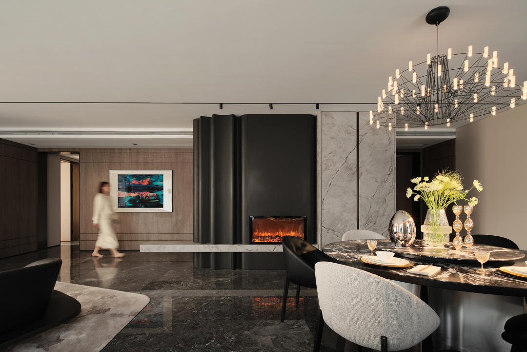 南京502平金陵玖园丨中国南京丨观享际SKH室内设计-15