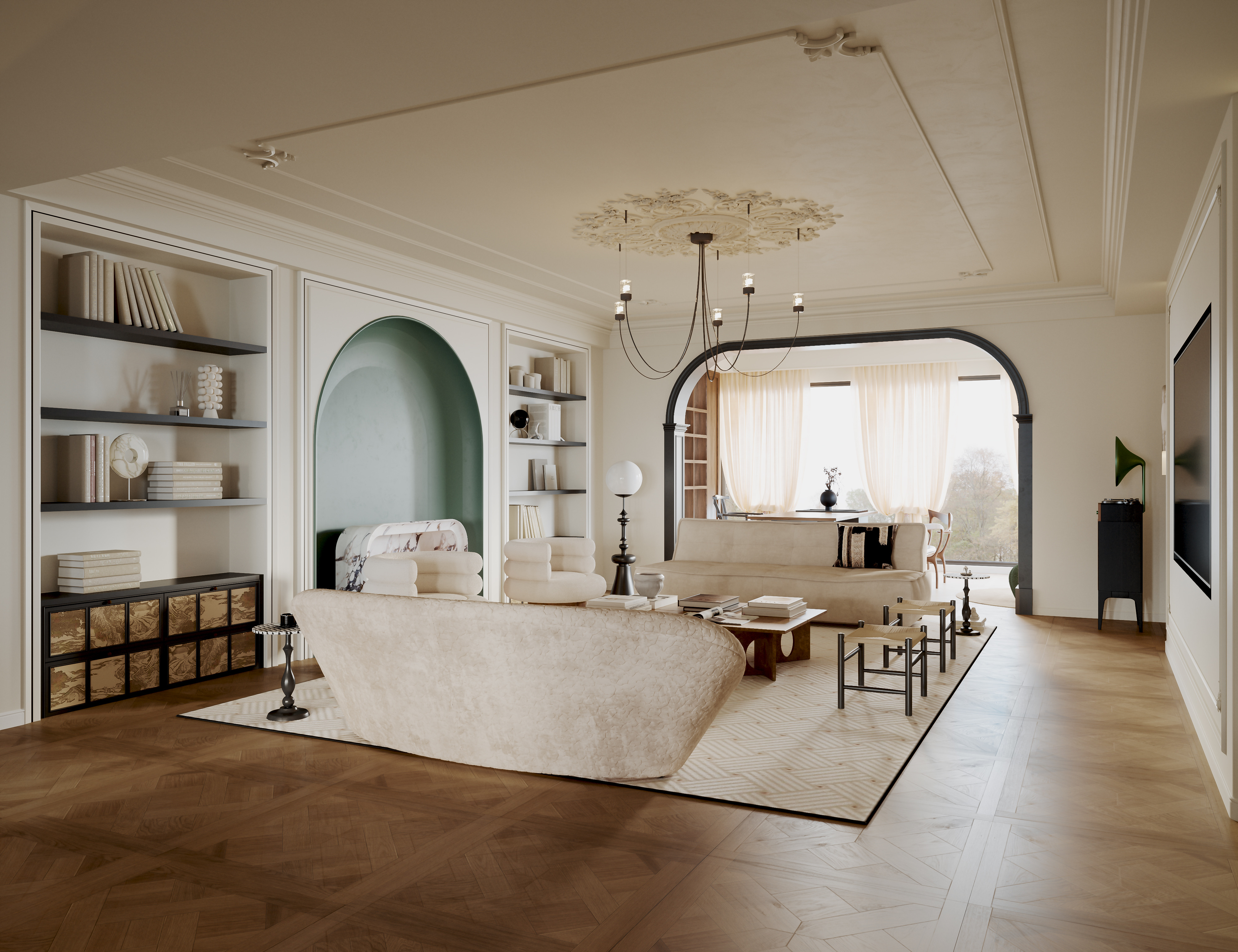 楚天御府丨中国长沙丨半境空间设计-5