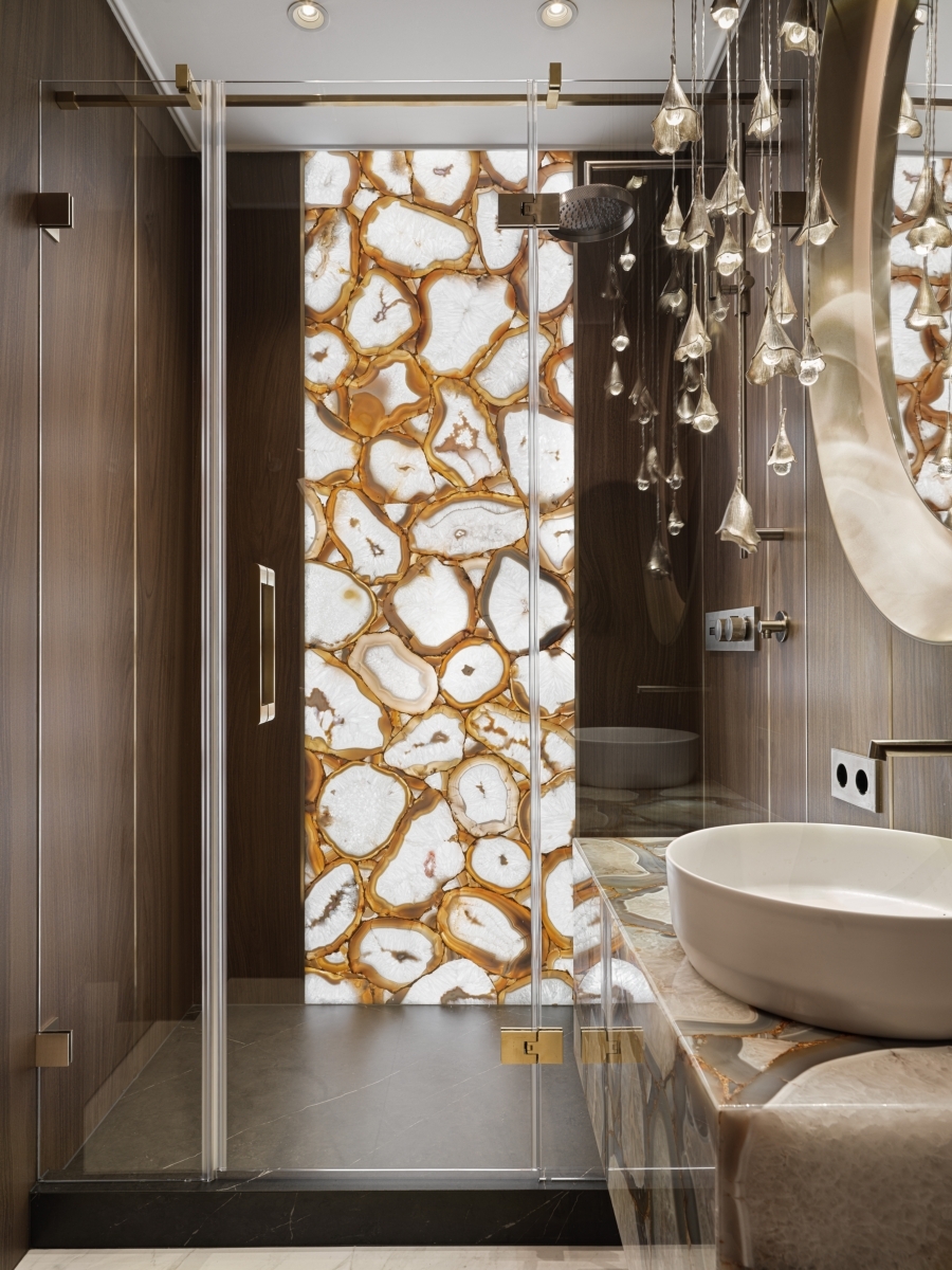 家庭奢华:适合家庭的公寓精美内饰设计-36