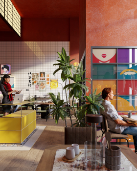 RUSALOCHKA Restaurant — 3D Visualization