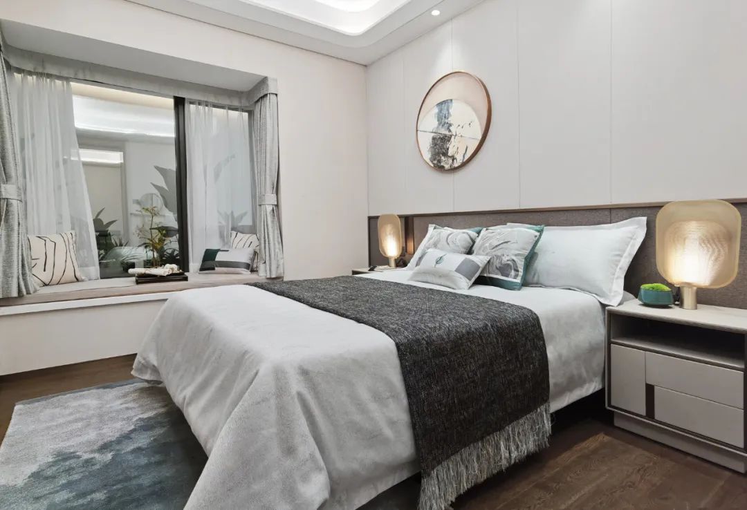 南宁邕宁玖珑湾样板间 | 现代中式美学空间-107