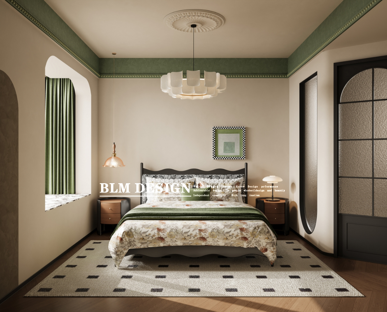 复古  白龙马效果图设计制作-6