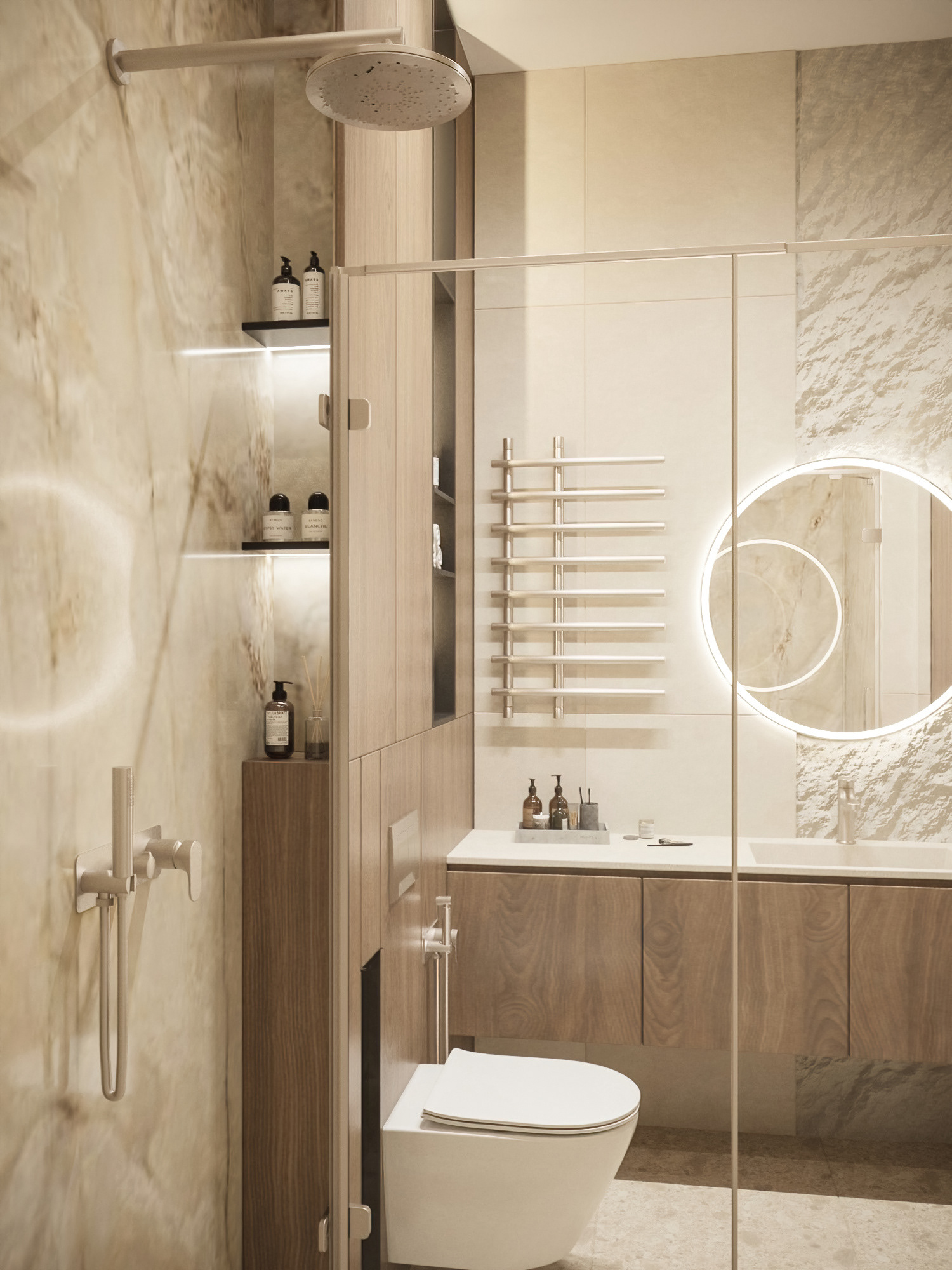 Квартира для девушки в стиле Джапанди-22