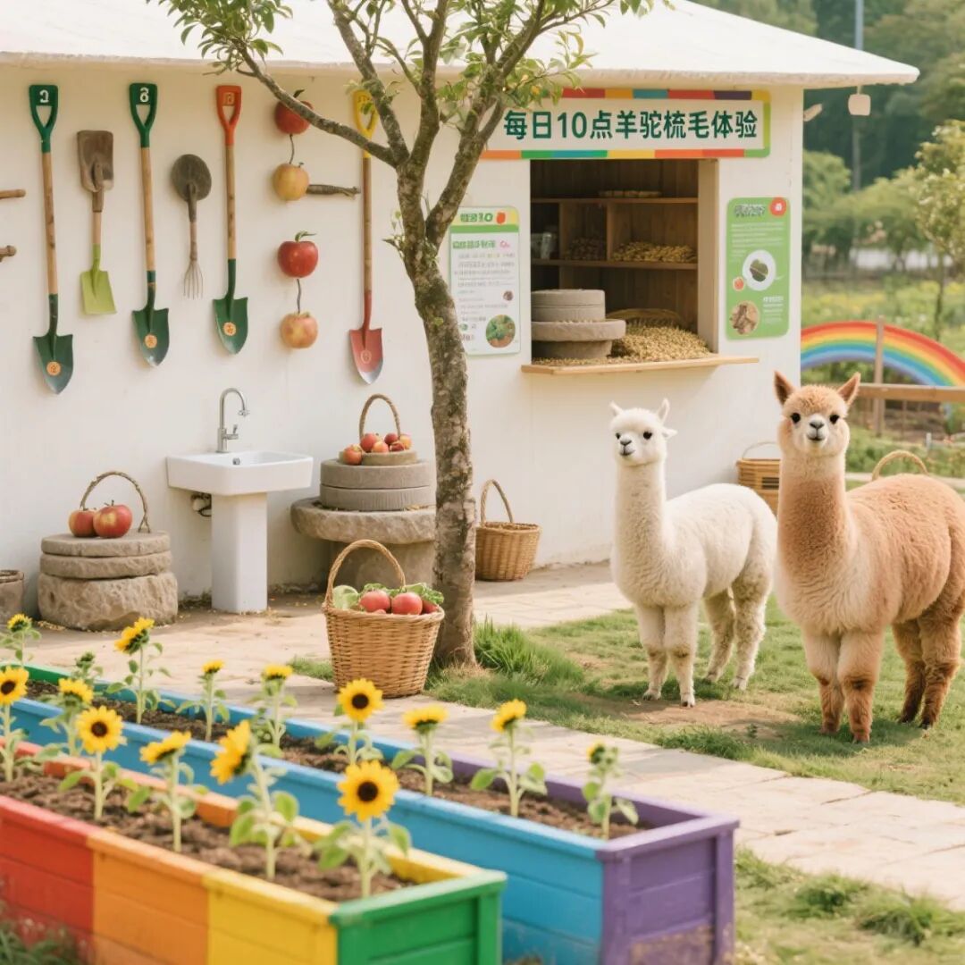 60亩地亲子教育研学基地规划方案：六大核心区打造沉浸式自然课堂-59