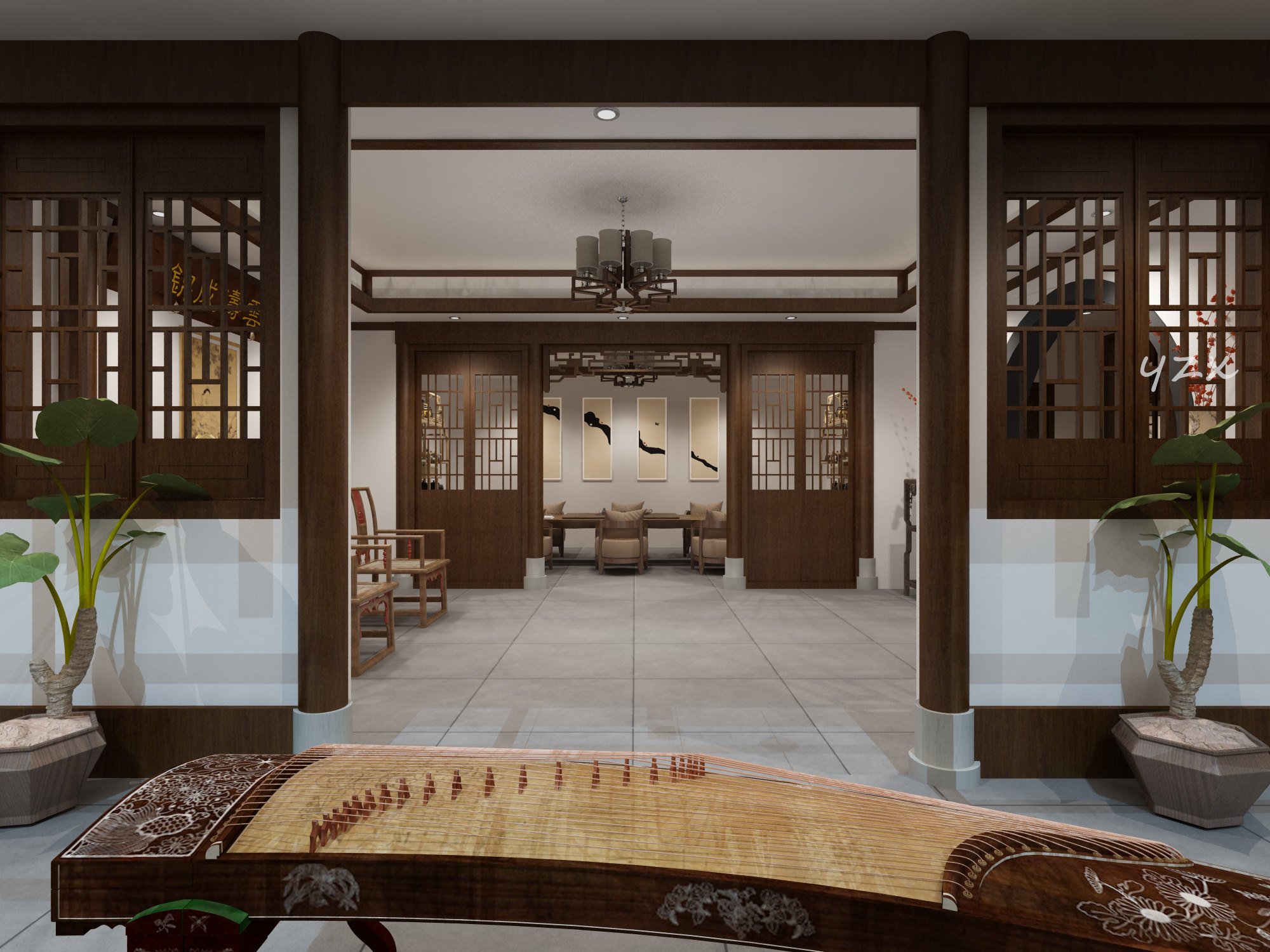 新中式会所|不喧哗，自有声-6