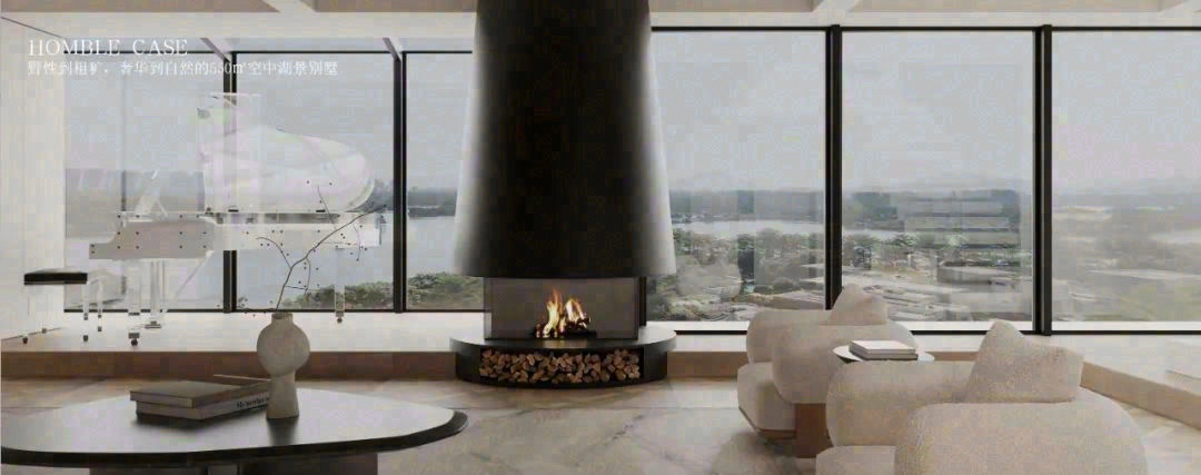 极简大平层设计丨HOMBLE 红柏设计-47