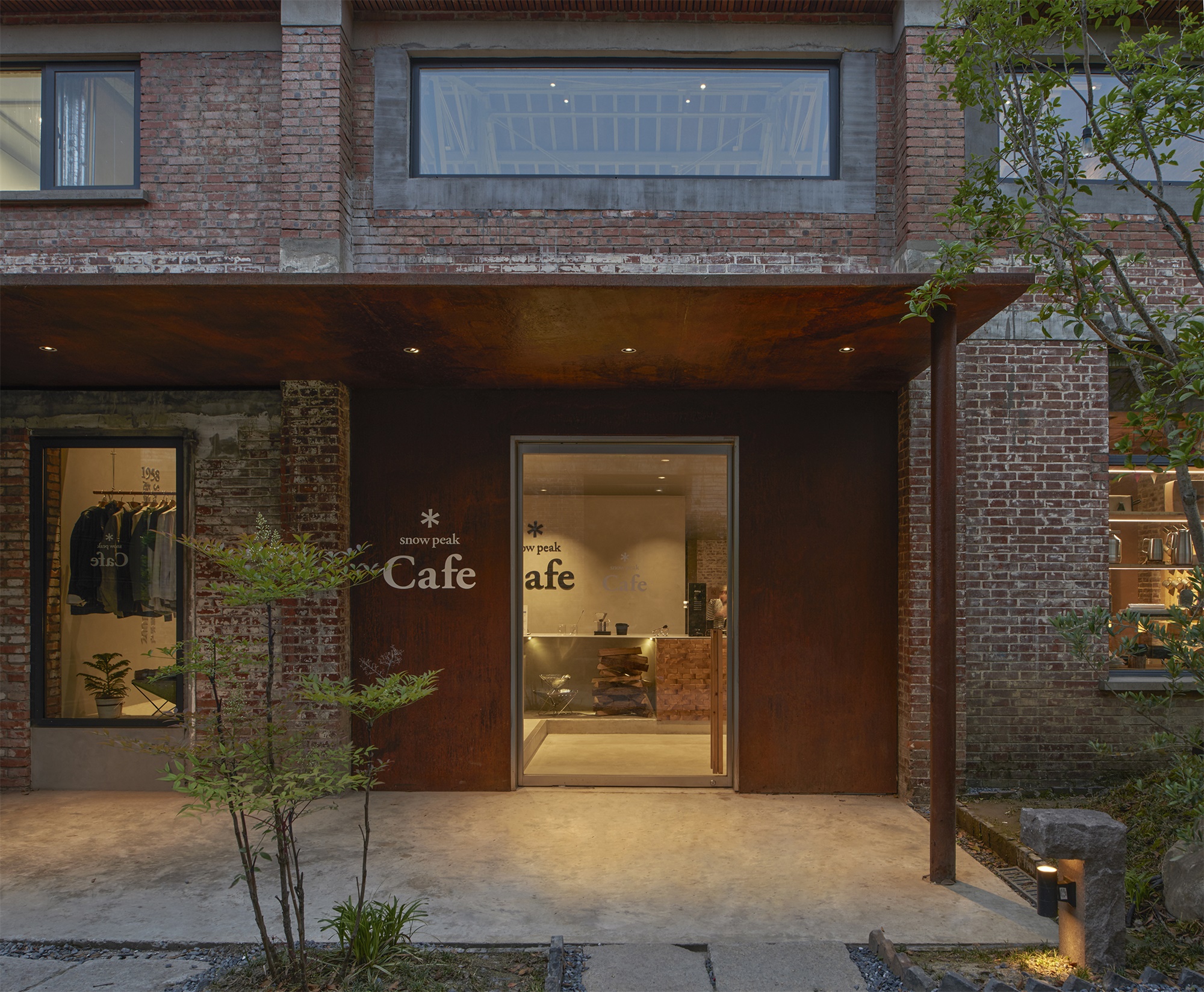 Snow Peak Cafe苏州美罗小奢中心店丨中国苏州丨KiKi建筑设计事务所-14