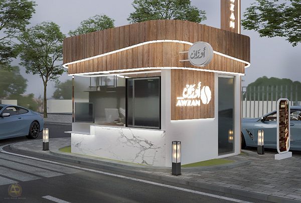 Awzan Drive Thru 咖啡店丨沙特阿拉伯丨Amira Raslan-8