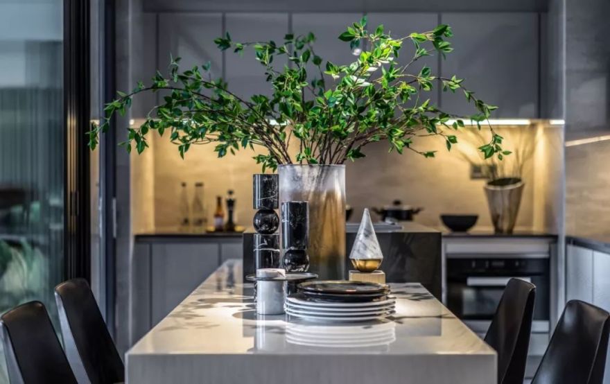 深圳蛇口半岛城邦花园样板间 安奥拉时尚装饰-22