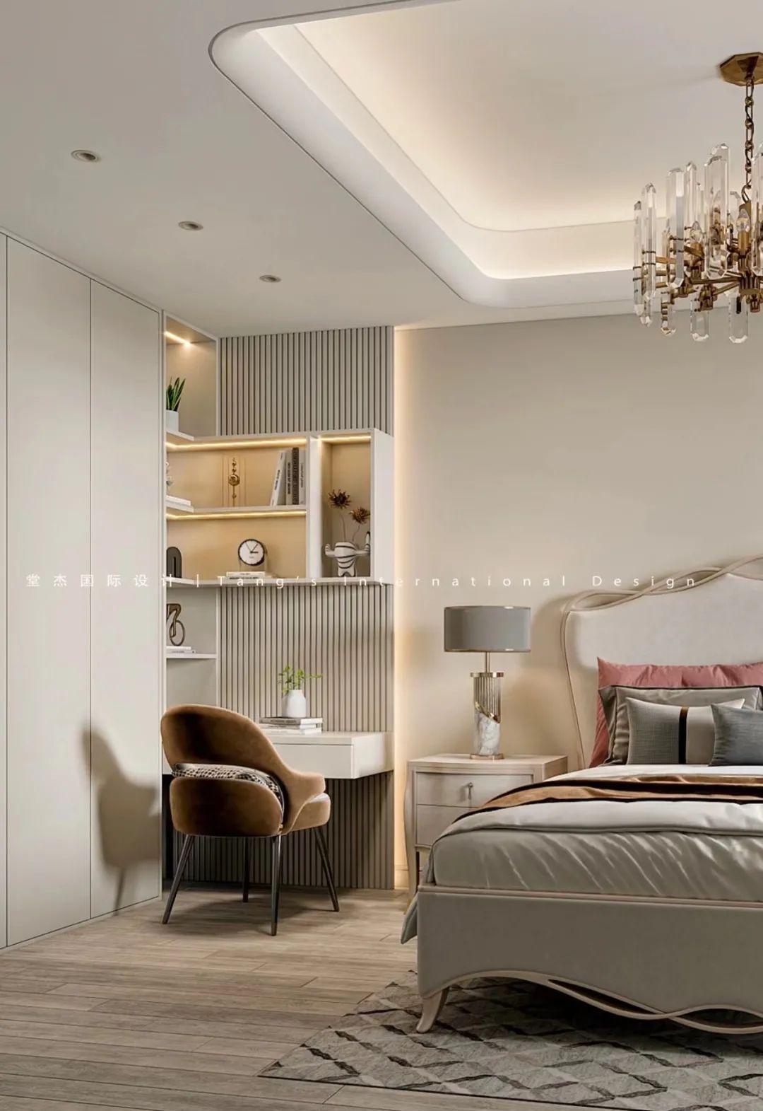 南京云栖山庄 320㎡轻法式大宅丨中国南京丨堂杰国际设计-46