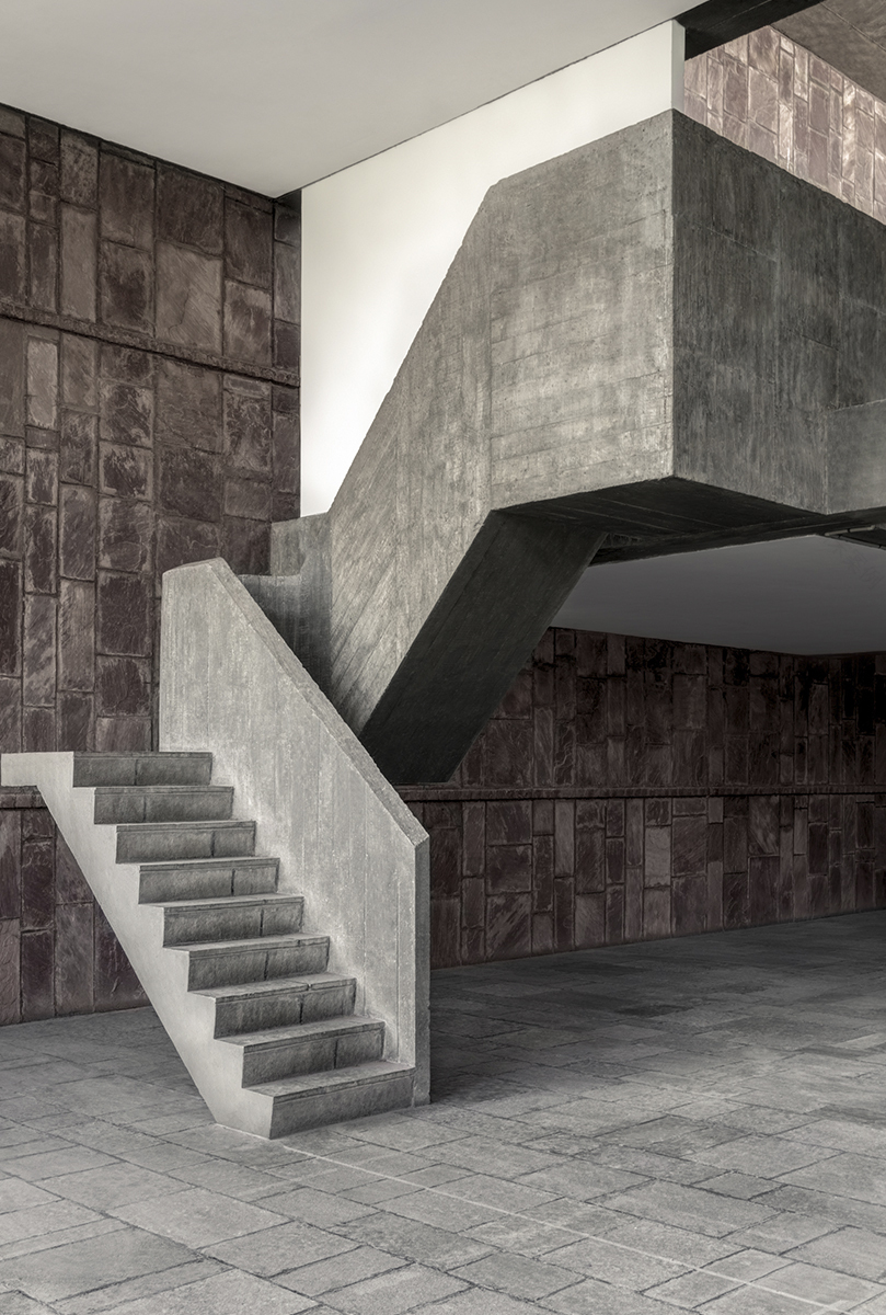 印度阿默达巴德纺织厂总部大楼-16