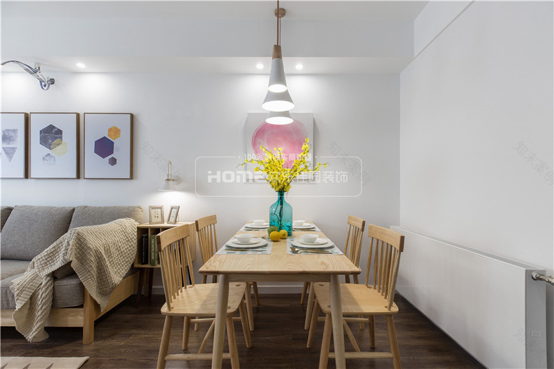 都会路苑北欧风空间,原木与素水泥的层次美学-50