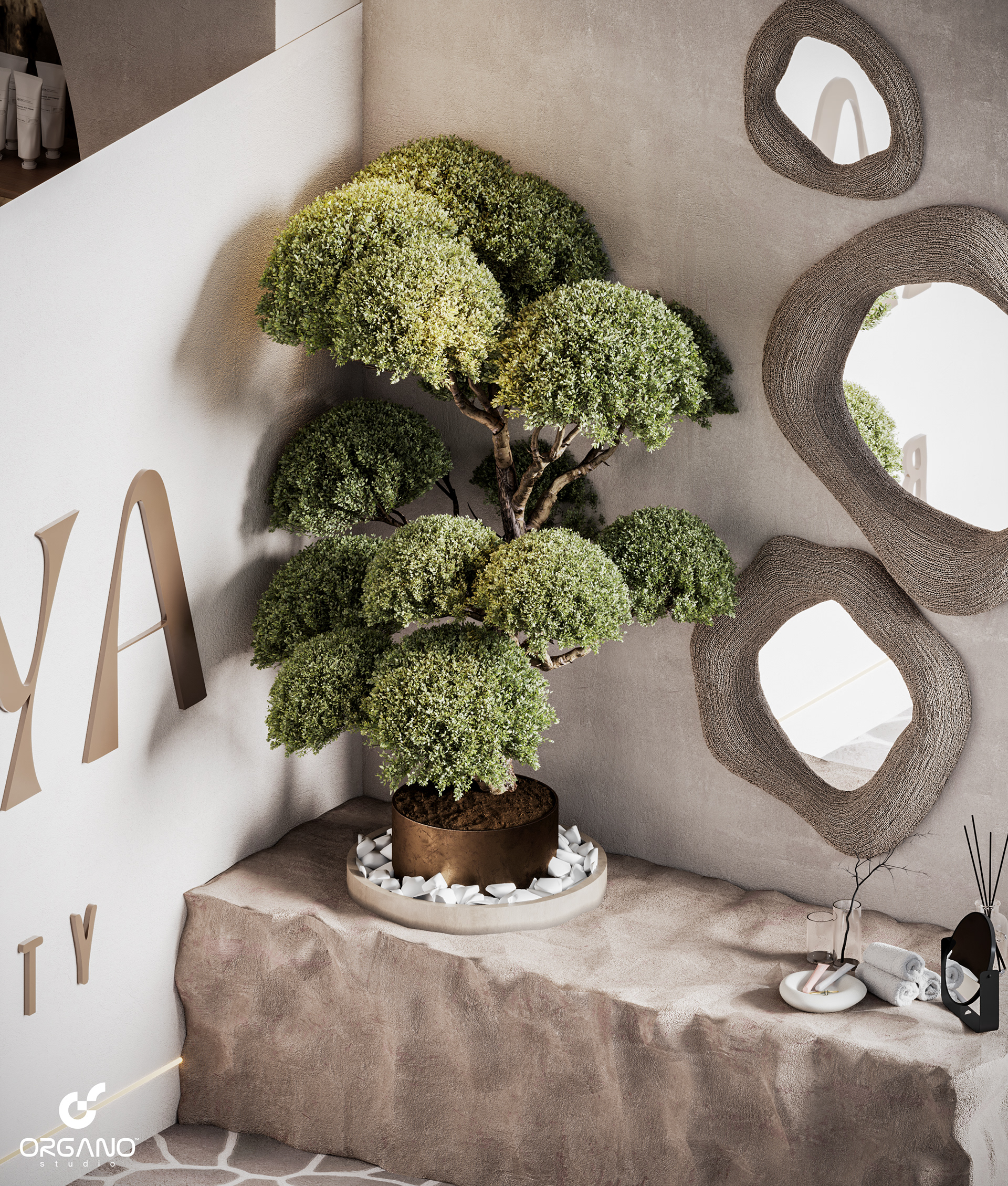 美容院设计丨Saudi ArabiaRiyad-11