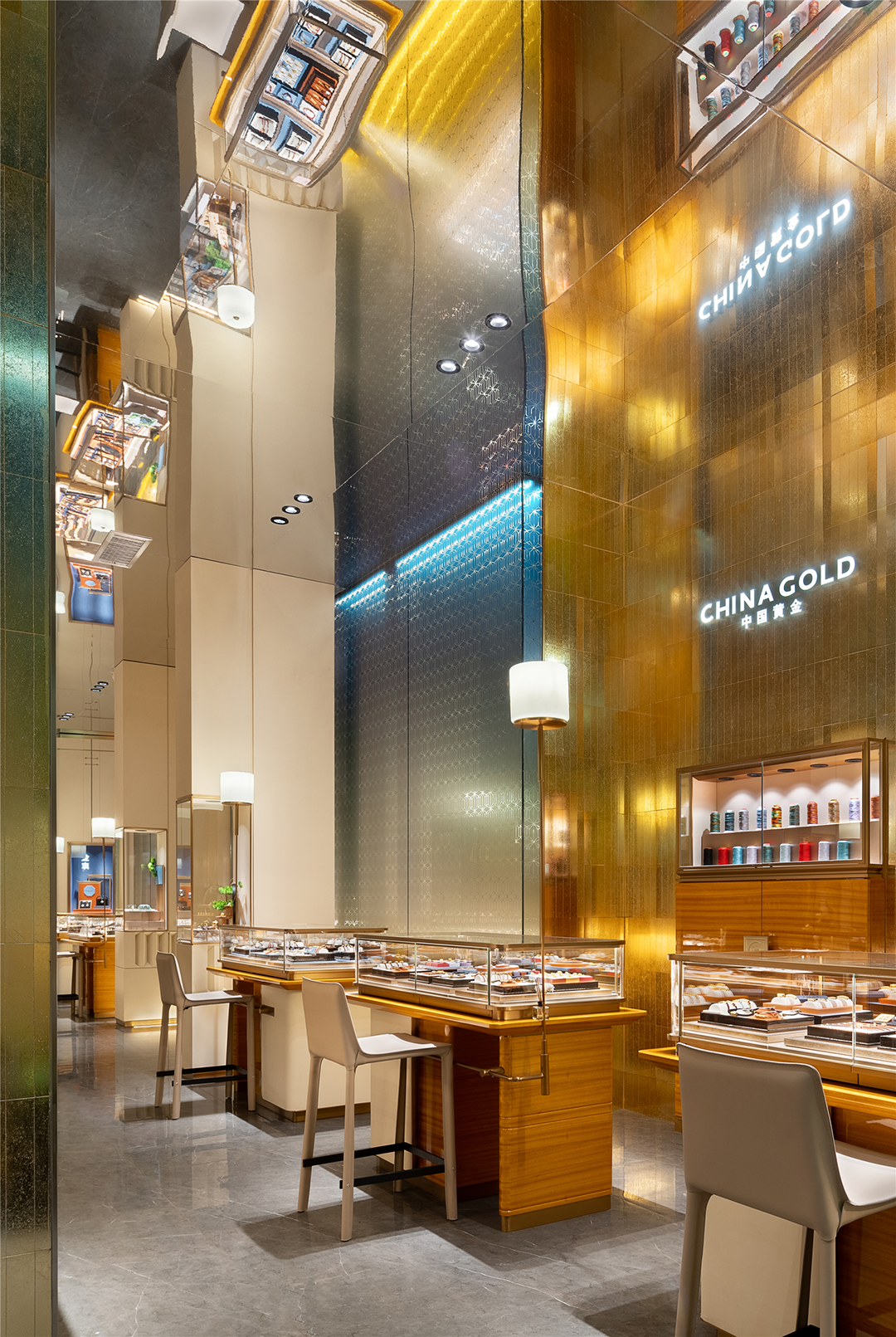 中国黄金国际旗舰店丨中国山西丨佰第设计-101