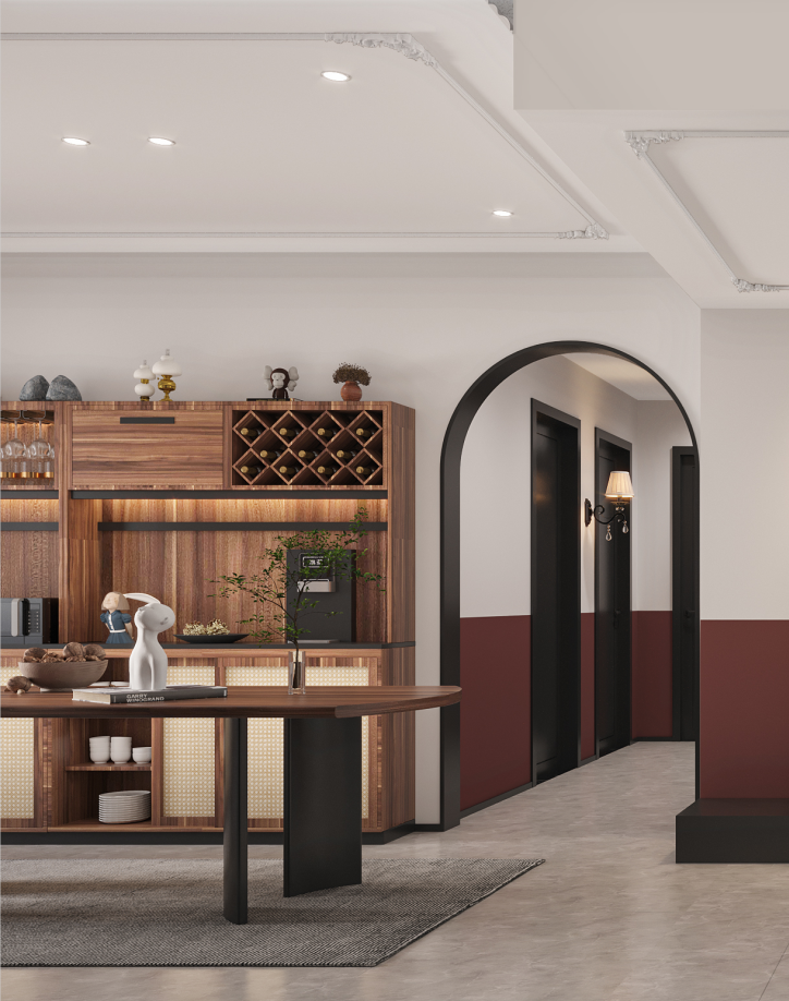 河北·博萃天宸 | 140m²复古法式风  东方审美与法式风格的协作-28