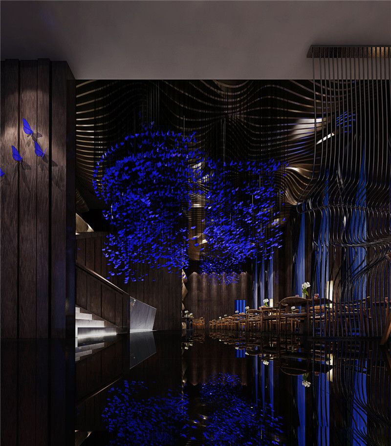 蝶影概念餐厅 上域设计-6